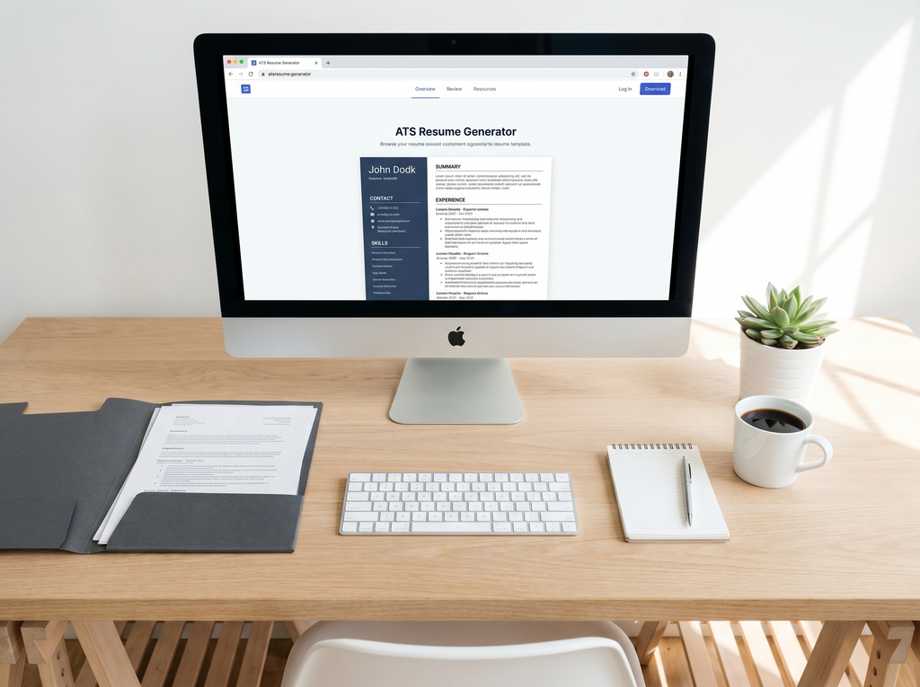 Ultimate ATS-Friendly Resume Builder & Interactive Generator Template