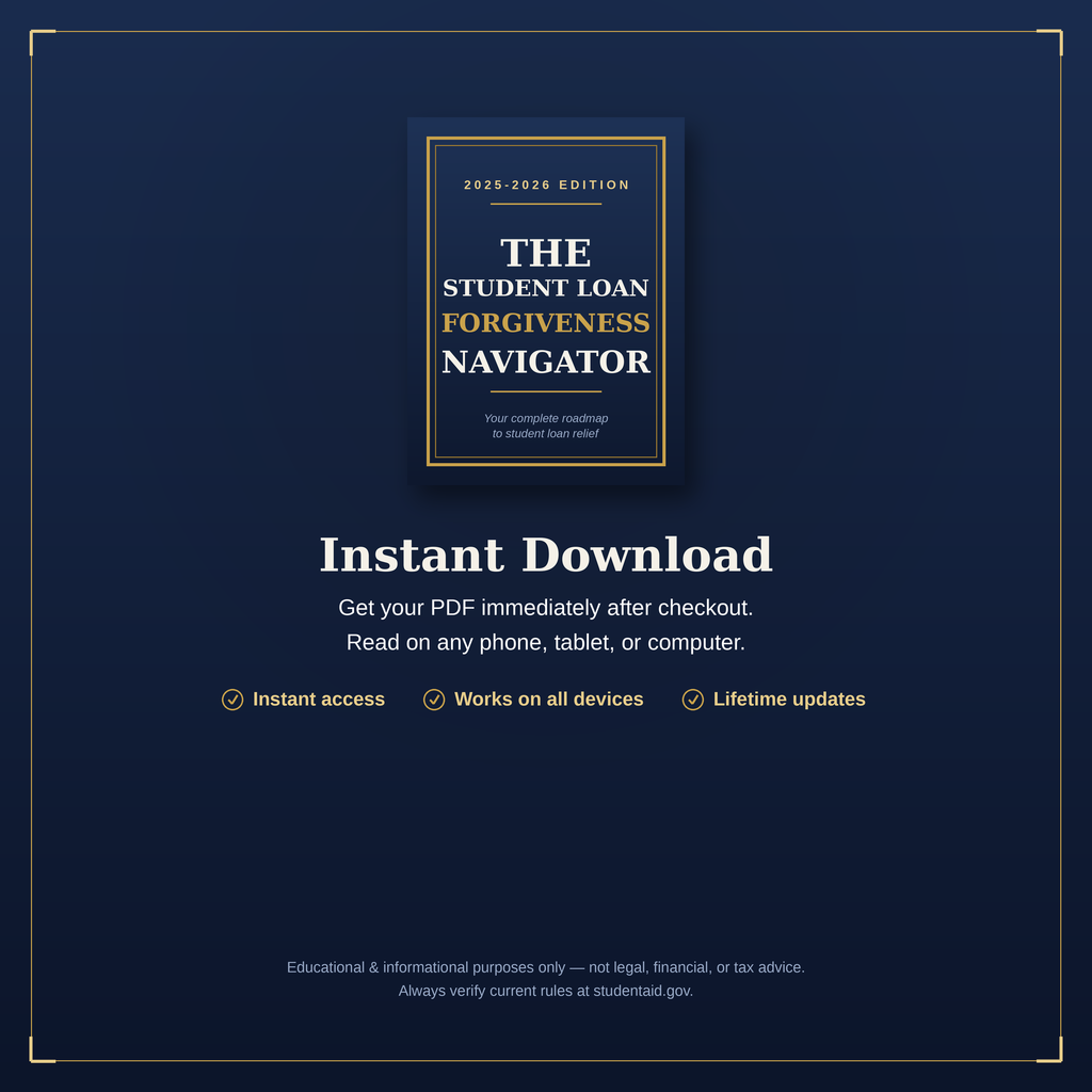 The Student Loan Forgiveness Navigator