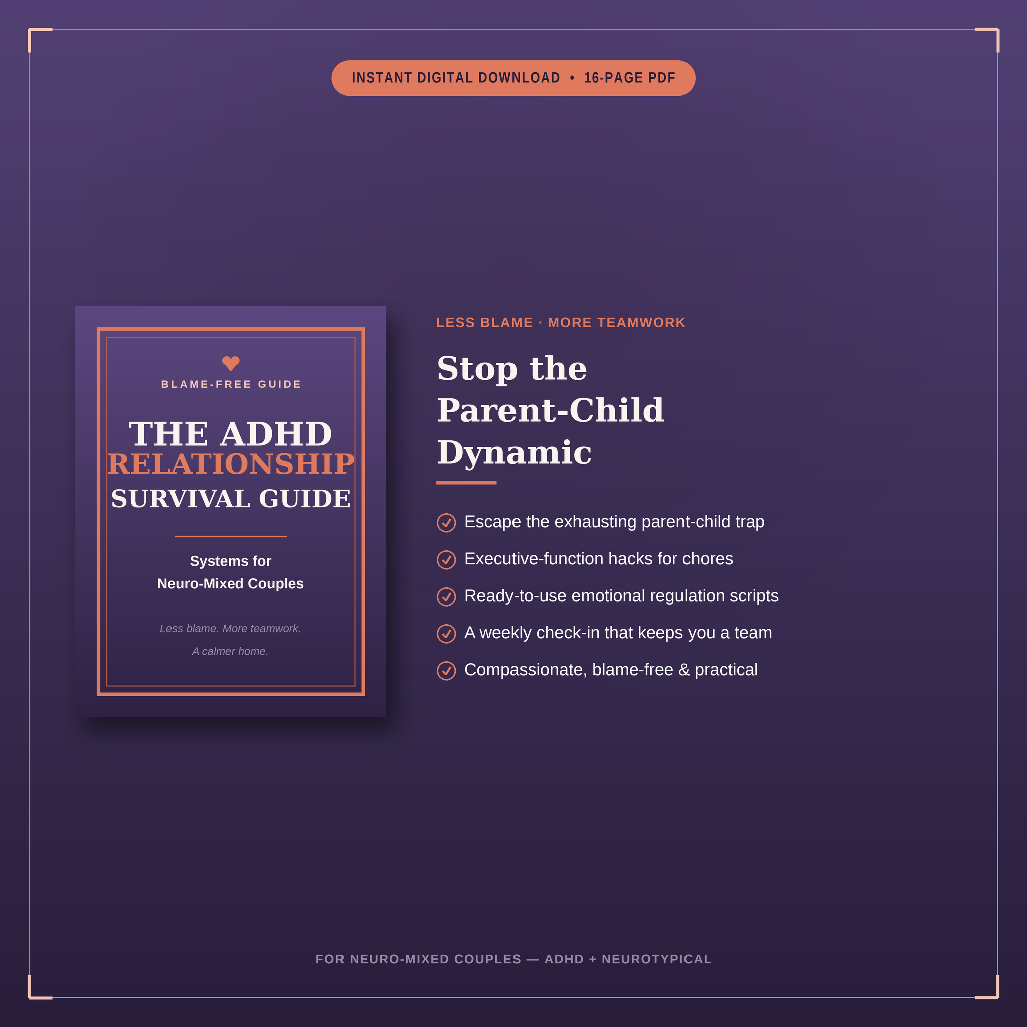 The ADHD Relationship Survival Guide | Systems for Neuro-Mixed Couples