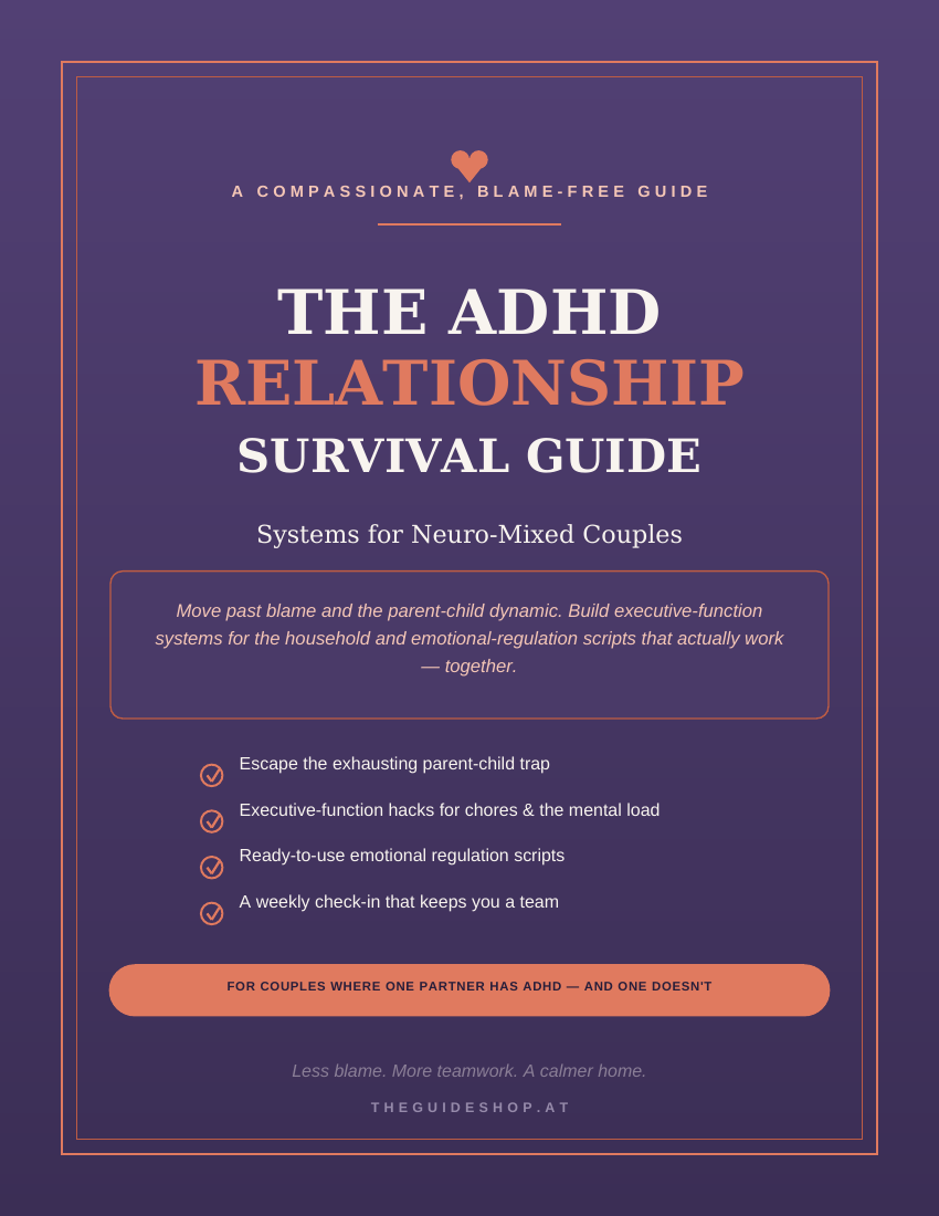 The ADHD Relationship Survival Guide | Systems for Neuro-Mixed Couples
