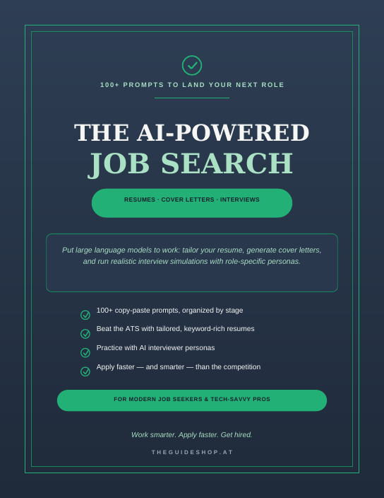 The AI-Powered Job Search | 100+ Prompts to Land Your Next Role