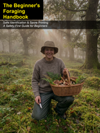 The Beginner's Foraging Handbook | Safe Identification & Spore Printing