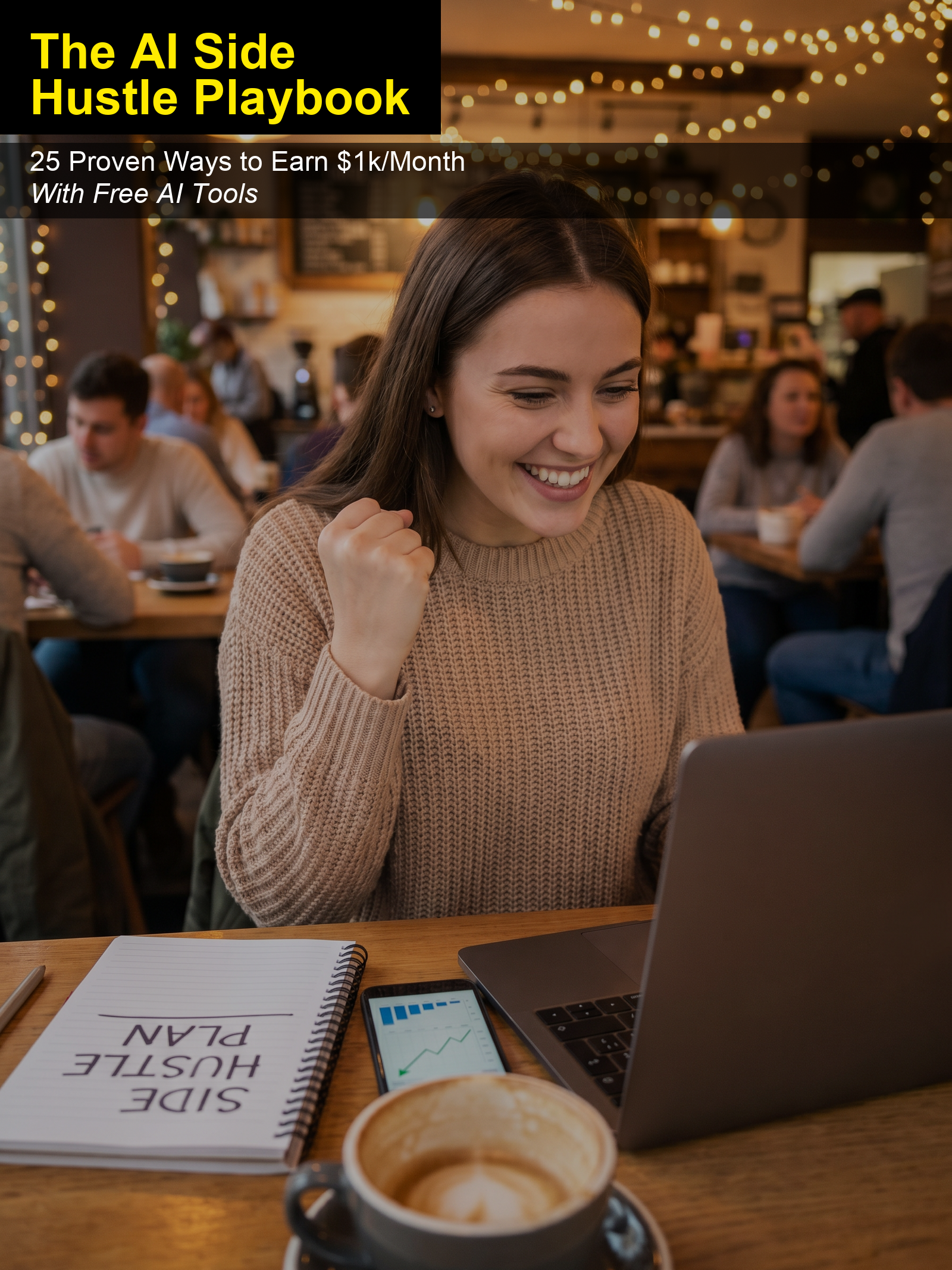 The AI Side Hustle Playbook | 25 Ways to Earn $1k/Month With Free AI