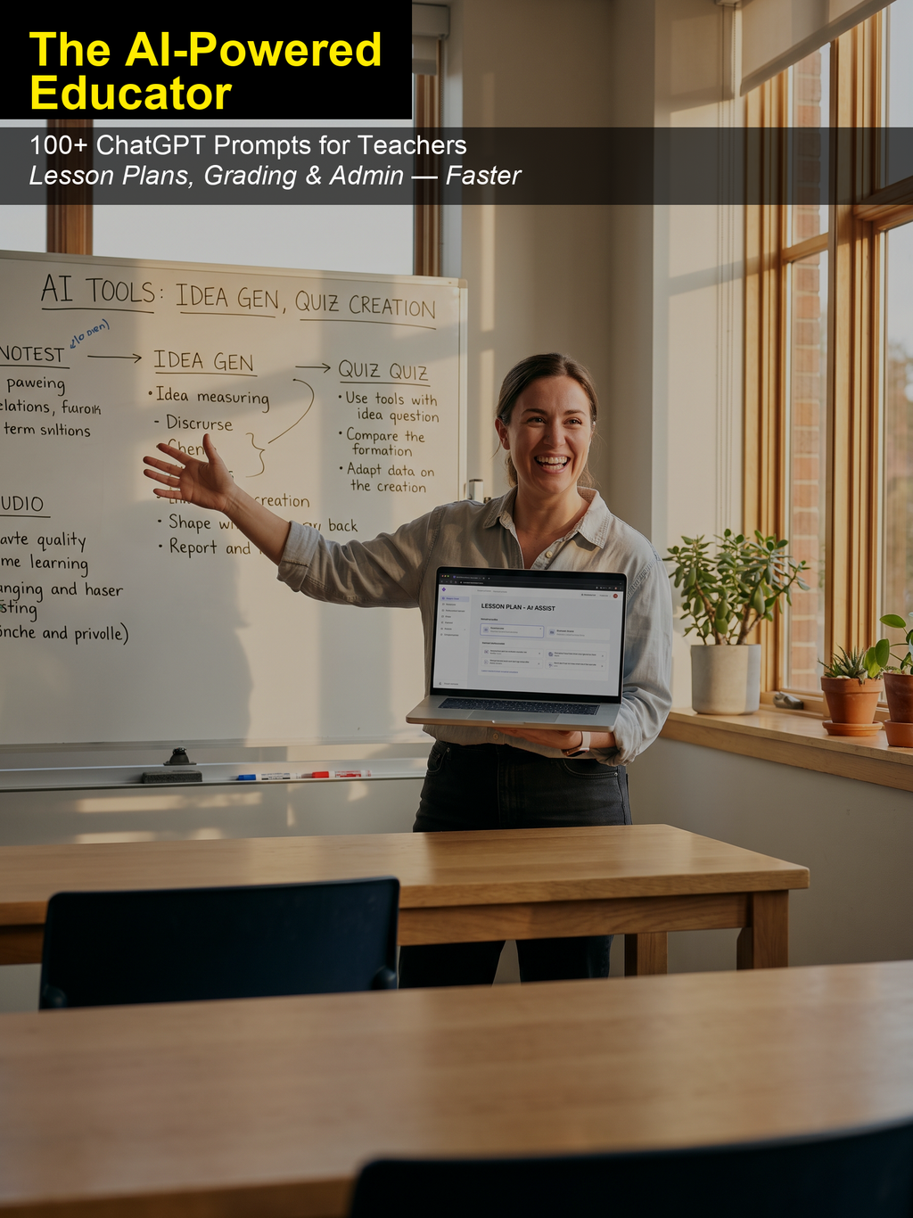The AI-Powered Educator | 100+ ChatGPT Prompts for Teachers
