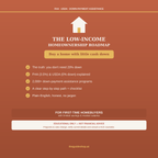 The Low-Income Homeownership Roadmap | FHA, USDA & Down Payment Help (PDF)