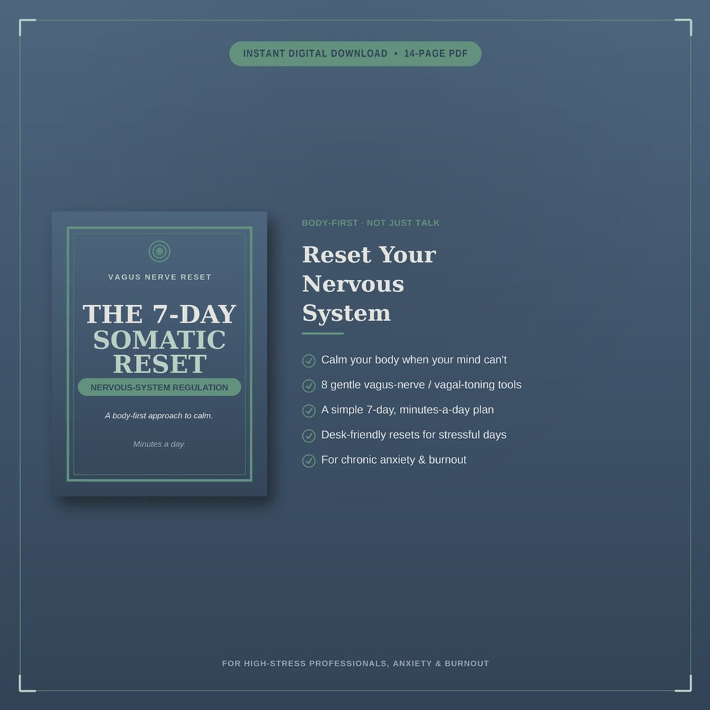 The 7-Day Somatic Reset | Vagus Nerve Exercises for Calm