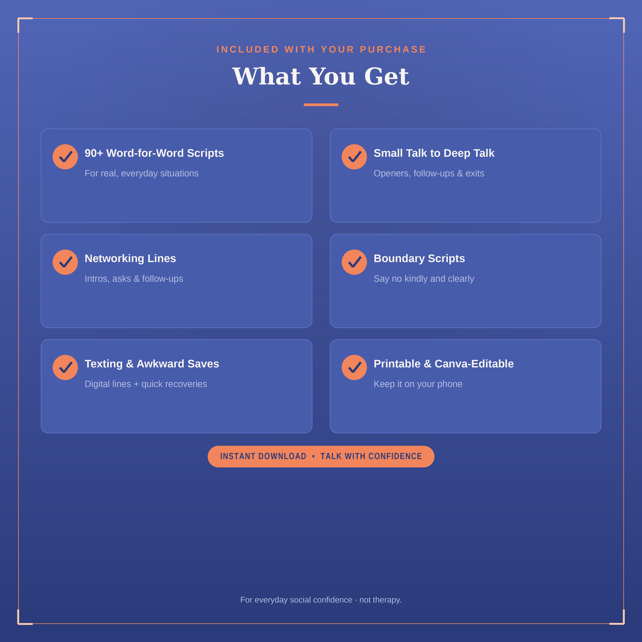 The Social Flow Scriptbook | 90+ Word-for-Word Scripts for Real Life
