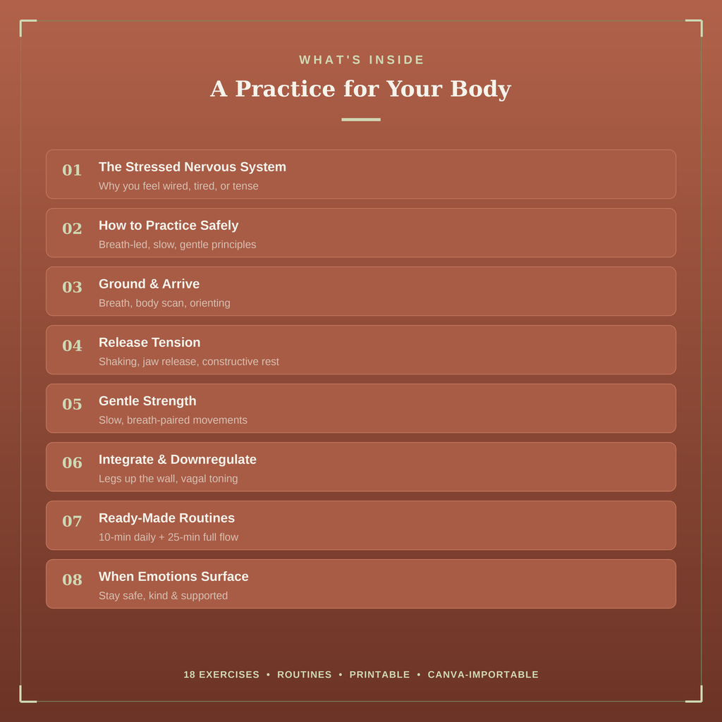 Somatic Strength | Relieve Stress Through Nervous System Movement