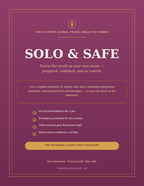 Solo & Safe | The Ultimate Global Travel Safety Guide for Women