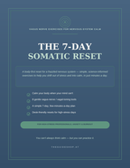 The 7-Day Somatic Reset | Vagus Nerve Exercises for Calm