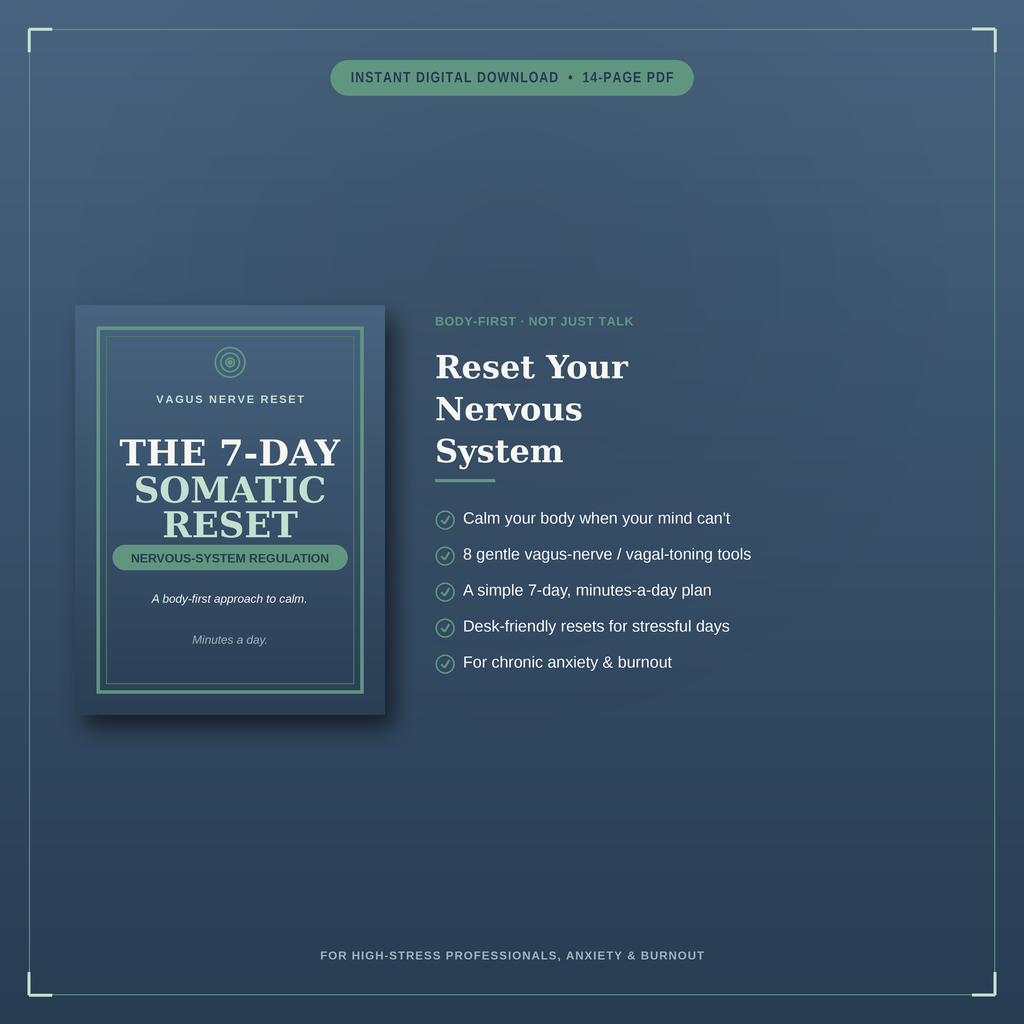 The 7-Day Somatic Reset | Vagus Nerve Exercises for Calm