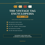 The Vintage Tag Encyclopedia (1970–2000) | Clothing Tag & Label ID Guide