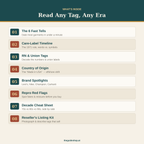 The Vintage Tag Encyclopedia (1970–2000) | Clothing Tag & Label ID Guide
